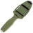 Нож N.C. Custom Grave 2.0 stonewash сталь AUS-8 рукоять Olive Elastron