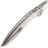 Нож Rike Knife Predator сталь M390 рукоять Plain Grey Titanium
