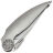 Нож Rike Knife Predator сталь M390 рукоять Plain Grey Titanium