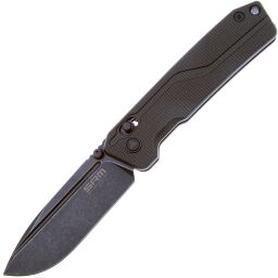 Нож SRM Rubik Large Blackwash сталь 10Cr15CoMoV рукоять Black Micarta (7228L-MB2)