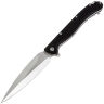Нож Daggerr Vendetta satin сталь VG10 рукоять Black G10/Steel
