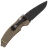 Нож Hogue Auto EX-A03 Drop 3.5" black сталь 154CM рукоять Tan GFN (34333)