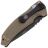 Нож Hogue Auto EX-A03 Drop 3.5" black сталь 154CM рукоять Tan GFN (34333)