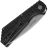 Нож Pro-Tech/Strider PT+ stonewash сталь MagnaCut рукоять Gridlock Black Aluminum