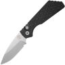 Нож Pro-Tech/Strider PT+ stonewash сталь MagnaCut рукоять Gridlock Black Aluminum