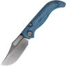 Нож Vosteed Naga satin сталь S35VN рукоять Blue Norplex UltreX Micarta