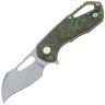 Нож MKM Isonzo Hawkbill stonewash сталь M390 рукоять Jungle Wear FatCarbon (FX03-1CJ)