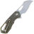 Нож MKM Isonzo Hawkbill stonewash сталь M390 рукоять Jungle Wear FatCarbon (FX03-1CJ)