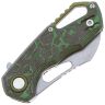 Нож MKM Isonzo Hawkbill stonewash сталь M390 рукоять Jungle Wear FatCarbon (FX03-1CJ)