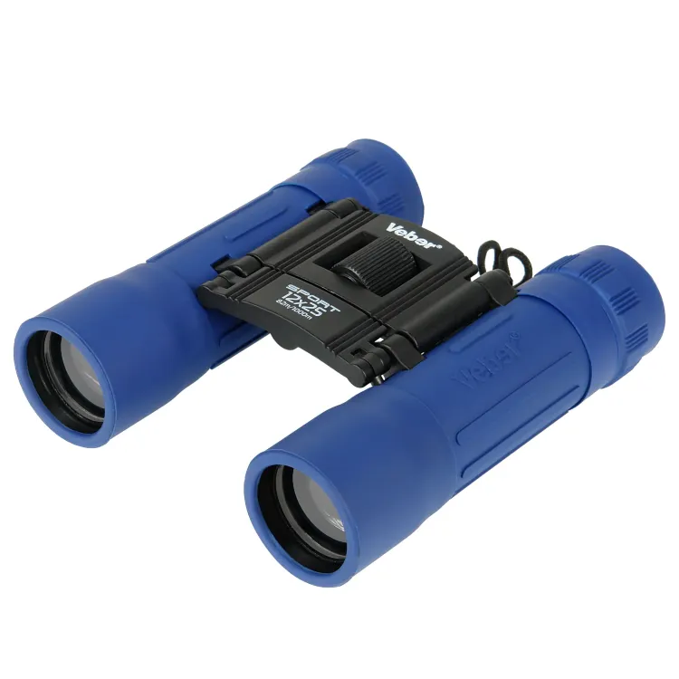 Бинокль Veber Sport БН 12*25 синий NEW (11009)