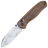 Нож Kizer Drop Bear сталь Bjorkman's twist Damasteel рукоять Westinghouse Micarta