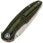 Нож Remette Cool Whale sandblast сталь 14C28N рукоять Black/Green G10 (RTCL-G1)