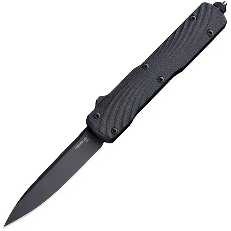Нож Hogue Counterstrike Drop point black PVD сталь CPM-20CV рукоять Black G10/Aluminium (34870)