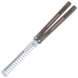 Нож-бабочка тренировочный Maxace Apostle Lite сталь M390/440C рукоять Brown Titanium