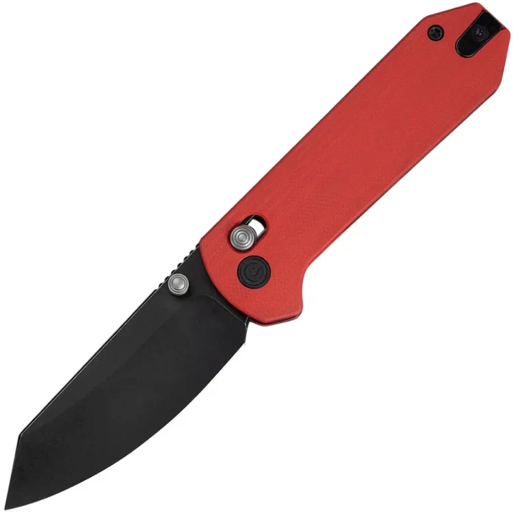 Нож CIVIVI Yonder blackwash сталь 14C28N рукоять Red G10 (C23073-2)