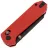 Нож CIVIVI Yonder blackwash сталь 14C28N рукоять Red G10 (C23073-2)