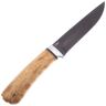 Нож Лиса сталь ZD0803 рук. карельская береза/алюминий  (АИР Златоуст)