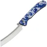 Нож Daggerr Begemot Slim Gzhel X-Lock satin сталь VG-10 рукоять G10
