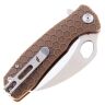 Нож Honey Badger Claw M serrated сталь 8Cr13MoV рукоять Tan FRN