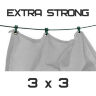 Стрелоулавливающая сетка White Extra Strong 3*3м