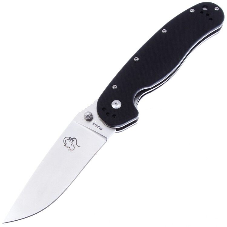 Нож Steelclaw Крыса сталь AUS-8 рукоять Black G10