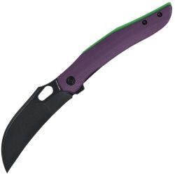 Нож Vosteed Griffin blackwash сталь 14C28N рукоять Purple G10