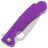 Нож Daggerr Resident DL stonewash сталь 8Cr14MoV рукоять Purple FRN