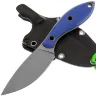 Нож Волчий Век Канадская Масичька сталь 95Х18 WA рукоять Blue G10