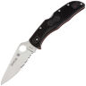 Нож Spyderco Endela Thin Red Line сталь VG-10 рукоять Black FRN (C243FPSBKRD)