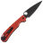 Нож Daggerr Sting DLC сталь D2 рукоять Red G10