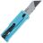 Нож Reate EXO-U сталь Stainless steel рукоять Diamond Pattern/Blue Aluminium