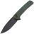 Нож CIVIVI Conspirator Blackwash сталь Nitro-V рукоять Green Micarta (C21006-2)