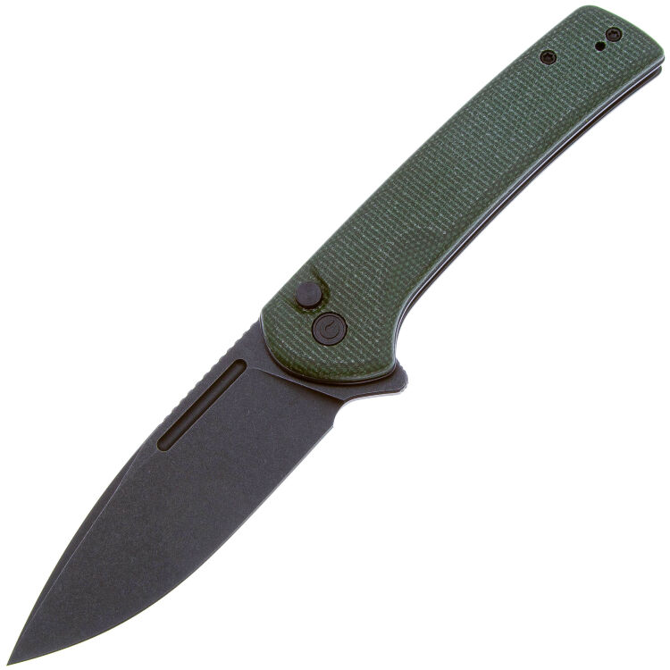 Нож CIVIVI Conspirator Blackwash сталь Nitro-V рукоять Green Micarta (C21006-2)