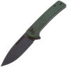 Нож CIVIVI Conspirator Blackwash сталь Nitro-V рукоять Green Micarta (C21006-2)