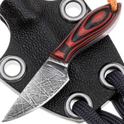 Нож Волчий Век МикроМасичька Custom сталь N690 WA рукоять Black/Red G10