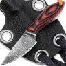 Нож Волчий Век МикроМасичька Custom сталь N690 WA рукоять Black/Red G10