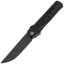 Нож Petrified Fish Tena blackwash сталь D2 рукоять Black G10