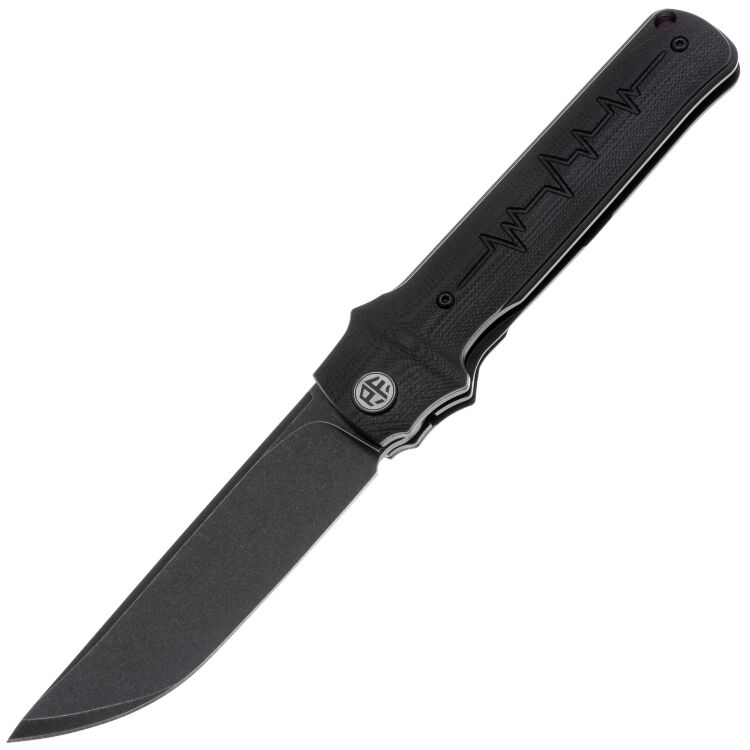 Нож Petrified Fish Tena blackwash сталь D2 рукоять Black G10