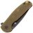 Нож Kizer Gemini black сталь Nitro-V рукоять Ultem
