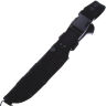 Нож НОКС Ягуар-М Black сталь AUS-8 рукоять G10 (602-780421)