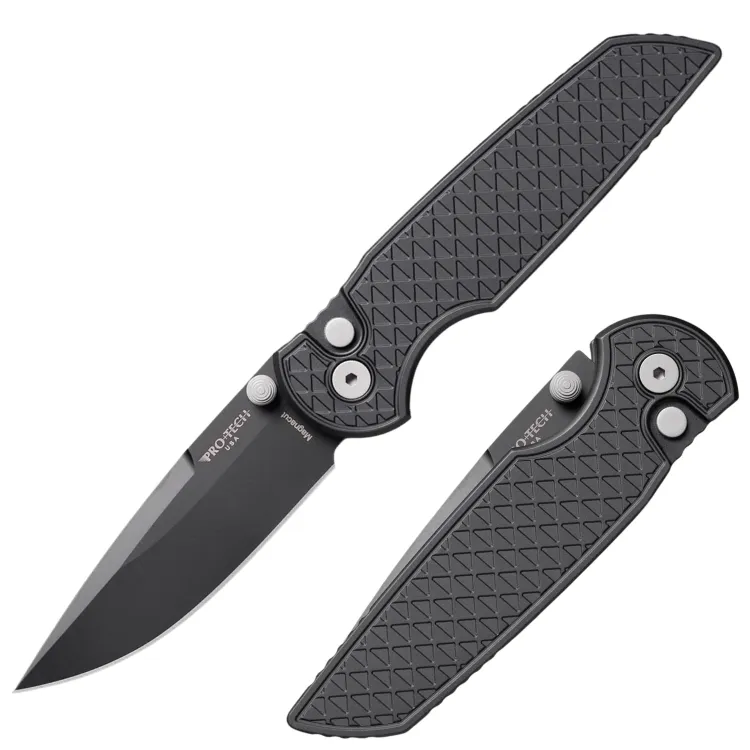 Нож Pro-Tech TR-3 Integrity DLC сталь MagnaCut рукоять Relic Black Aluminium