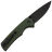 Нож Sencut Praktisk black сталь 9Cr18MoV рукоять Green Canvas Micarta (S24019-3)
