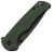 Нож Sencut Praktisk black сталь 9Cr18MoV рукоять Green Canvas Micarta (S24019-3)