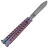 Нож-бабочка AtroposKnife Kirat RE сталь N690 рукоять Purple Titanium