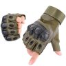 Перчатки тактические WTACTFUL PU Leather Fingerless Gloves