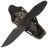 Нож N.C. Custom Talion blackwash сталь VG-10 рукоять Black/Red G10