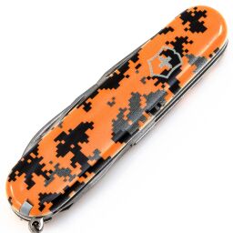 Нож многофункц. Victorinox Hiker Blaze Orange Digital Camo 91мм