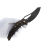 Нож WE Knife Epaulette blackwash сталь M390 рукоять Diamond Pattern Black Titanium (WE24024-1)