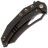 Нож WE Knife Epaulette blackwash сталь M390 рукоять Diamond Pattern Black Titanium (WE24024-1)