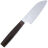 Нож кухонный Owl Knife мини Сантоку SA110 сталь N690 рукоять черный G10